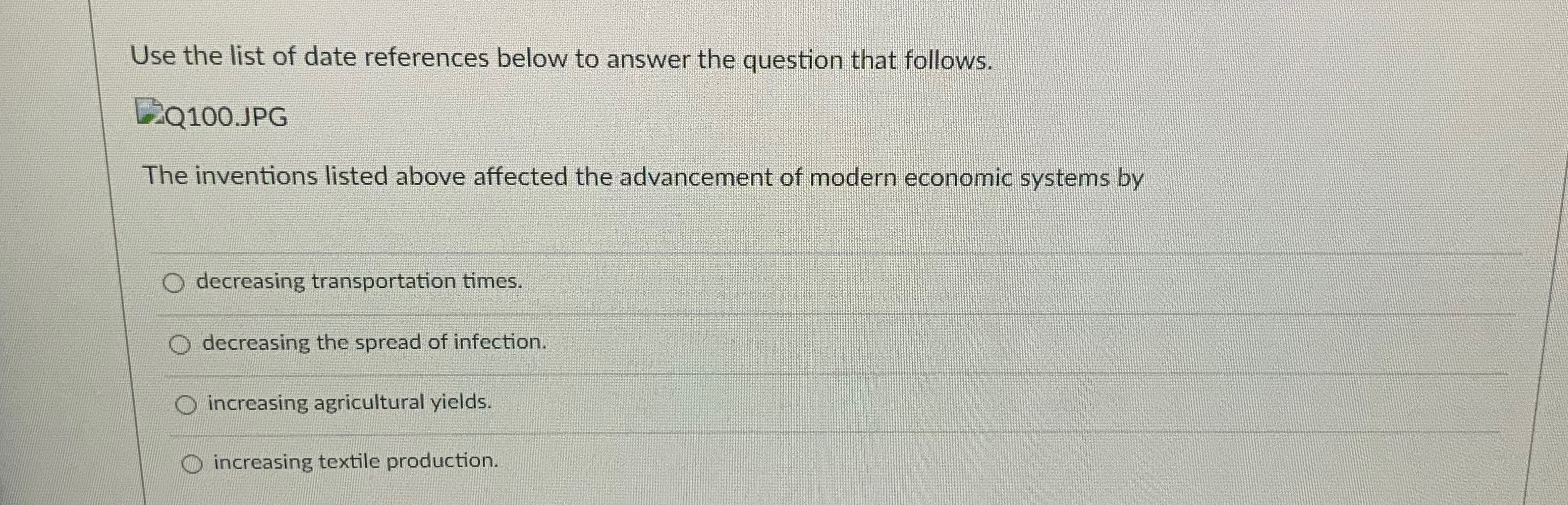 Solved Use the list of date references below to answer the | Chegg.com