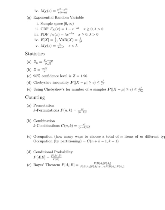 Solved Points Total Consider The Following Cdf And P Chegg Com