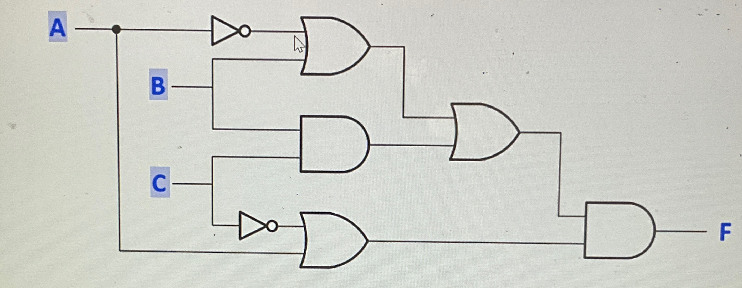 Solved Determine the truth table for the following circuit | Chegg.com
