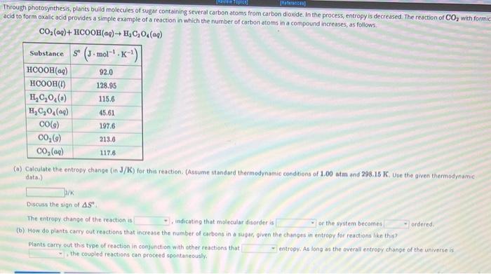 Discuss The Effect Of Temperature Change On The | Chegg.com