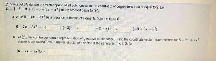 Solved Please show all work to solve the question and please | Chegg.com