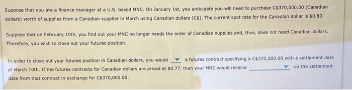 solved-suppose-that-you-are-a-finance-manager-at-a-u-s-chegg