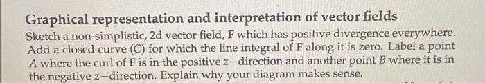 Solved Graphical representation and interpretation of vector | Chegg.com