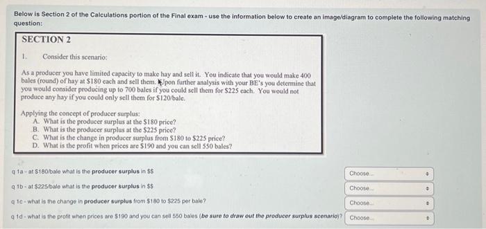 Solved Below is Section 2 of the Calculations portion of the | Chegg.com