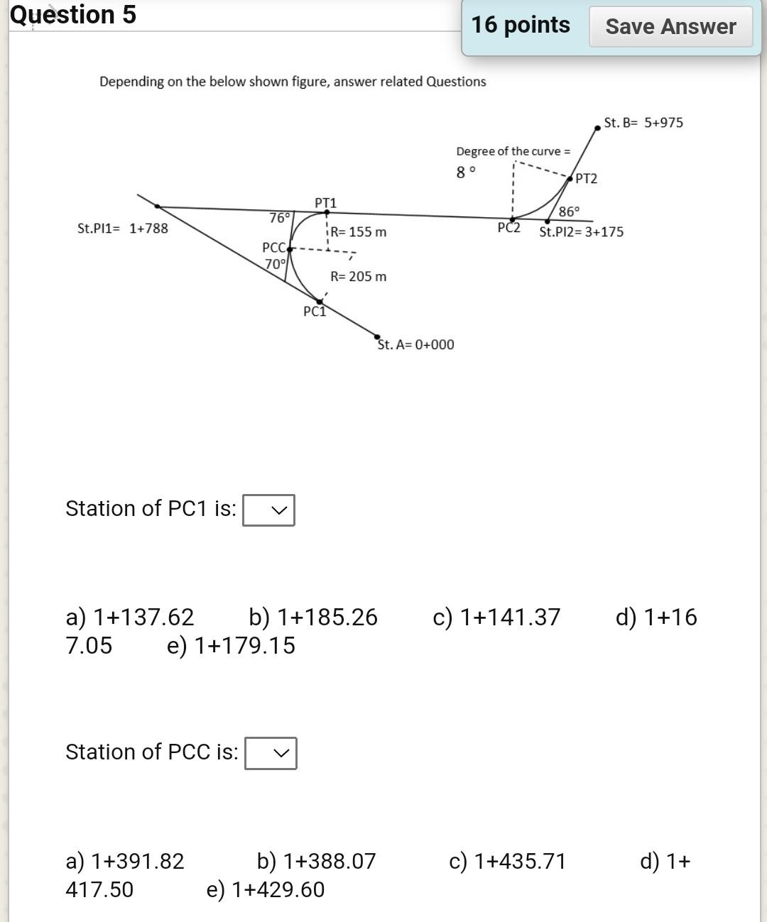 Solved Question 5 16 points Save Answer Depending on the | Chegg.com