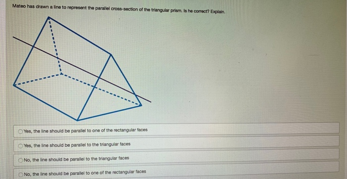 Solved: Mateo Has Drawn A Line To Represent The Parallel C... | Chegg.com