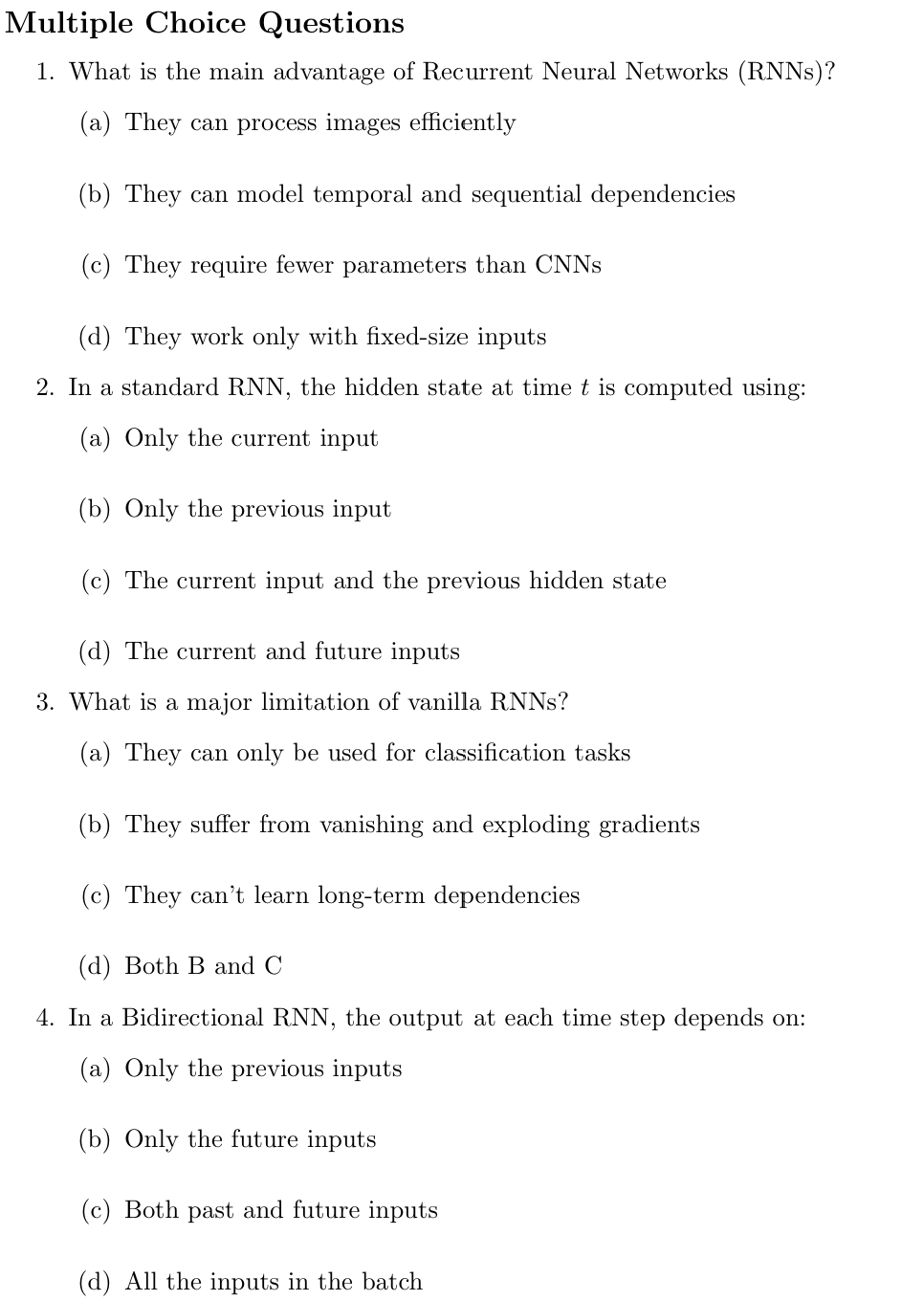 Solved Answer 12 ﻿Multiple Choice Questions provided in | Chegg.com