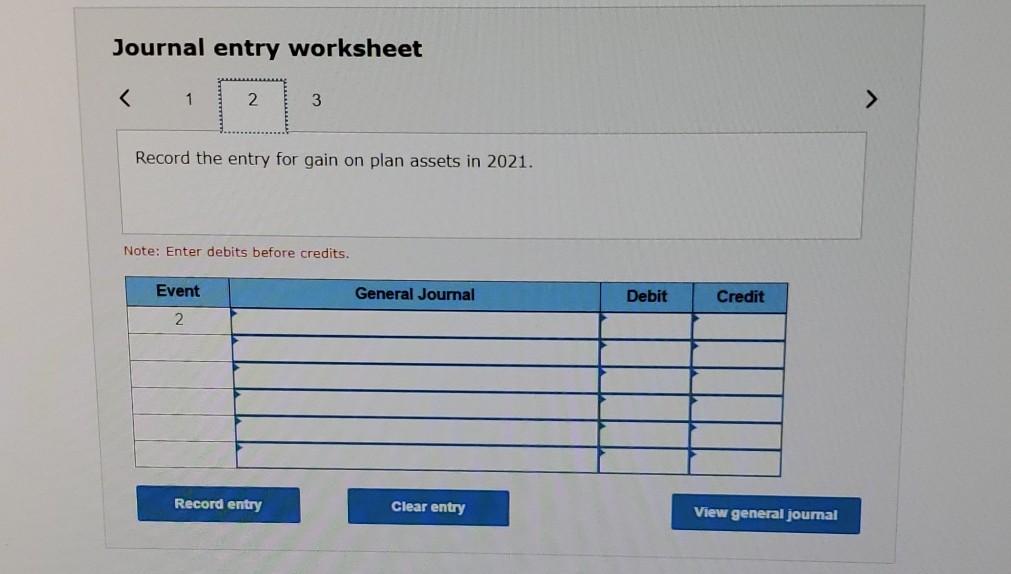 Solved Mayer Corporation has a defined benefit pension plan.
