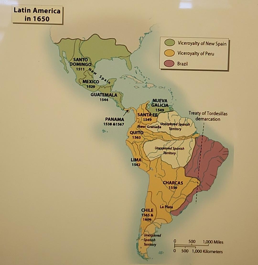 Viceroyalty Of Peru Map Solved Latin America In 1650 Viceroyalty Of New Spain | Chegg.com