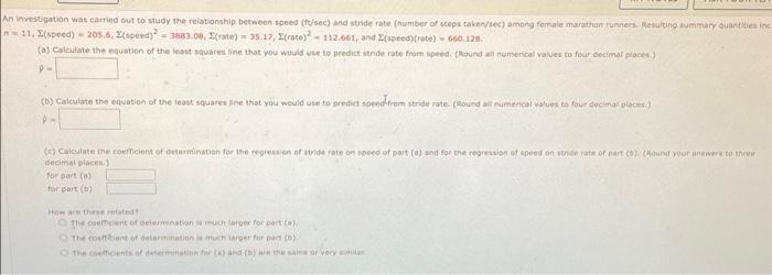 Solved An investigation was carried out to study the | Chegg.com