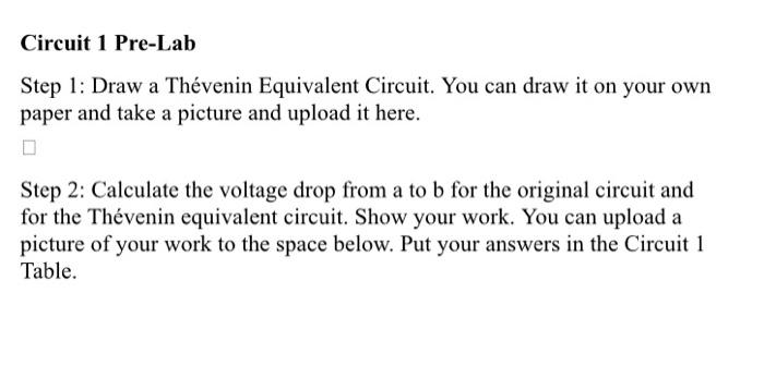 Solved Circuit 1 Figure 1. Circuit 1 SchematicStep 1: Draw a | Chegg.com
