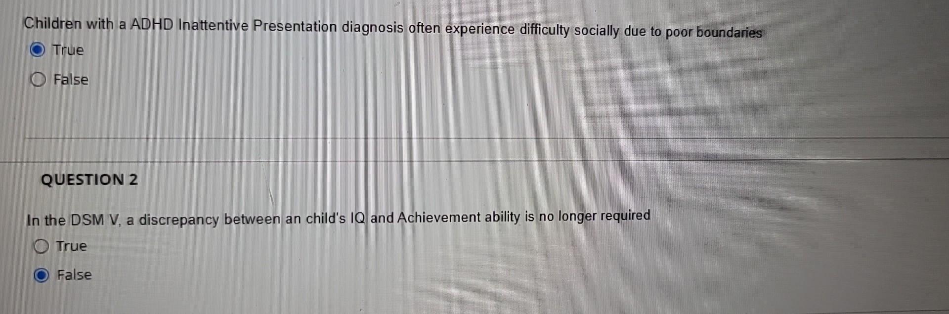 Adhd Inattentive Presentation