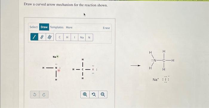 Solved Draw a curved arrow mechanism for the reaction shown. | Chegg.com