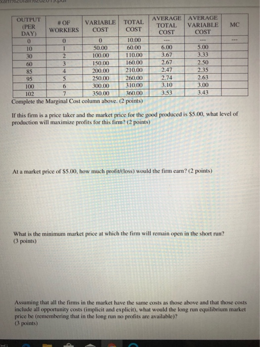 Solved C. Marginal Marginal Utility H. Total Utility From | Chegg.com