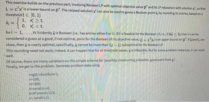 Solved This exercise builds on the previous part, involving | Chegg.com