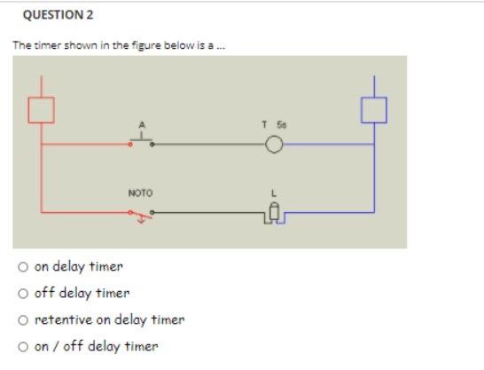 Solved QUESTION 2 The timer shown in the figure below is | Chegg.com