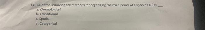 a speaker should avoid blank in a speech conclusion