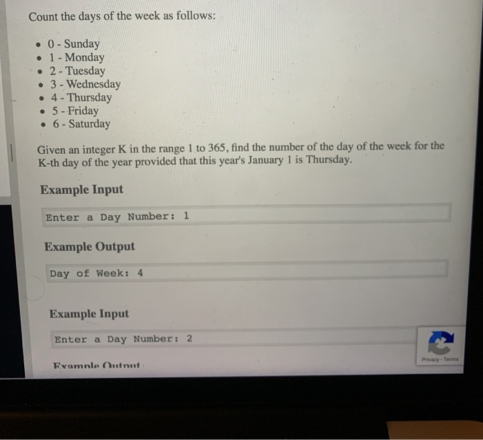 solved-count-the-days-of-the-week-as-follows-0-sunday-chegg