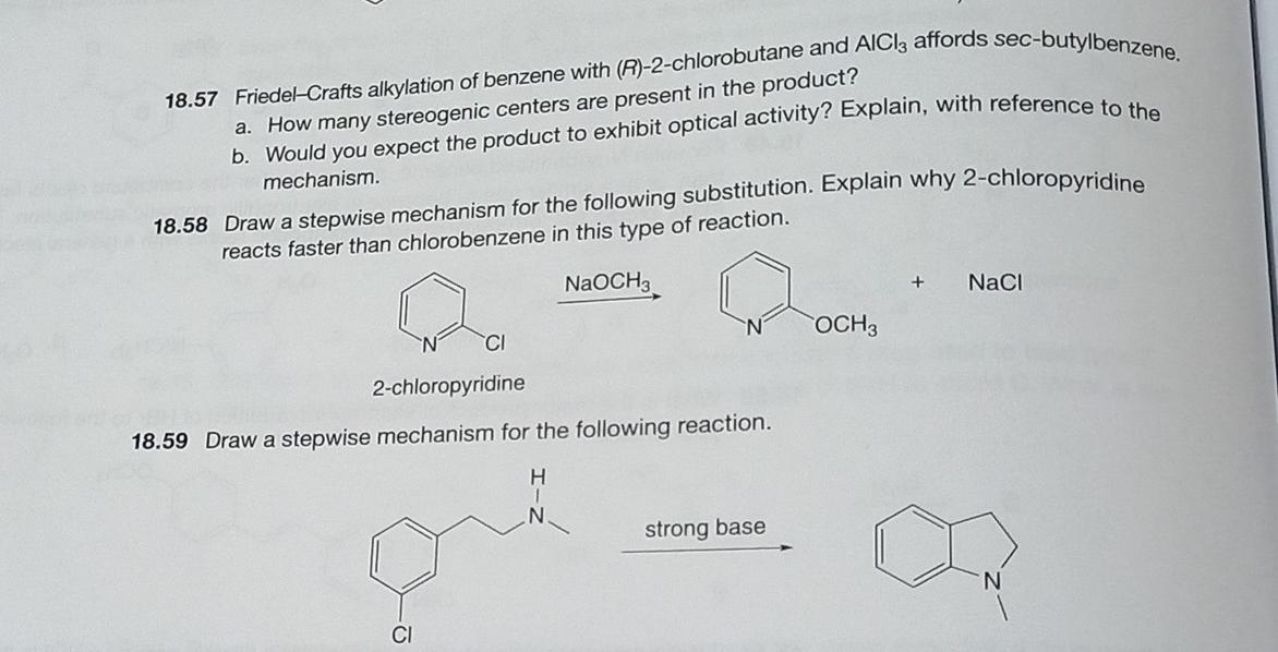 Solved Mechanisms 18.54 Draw a stepwise mechanism for the | Chegg.com