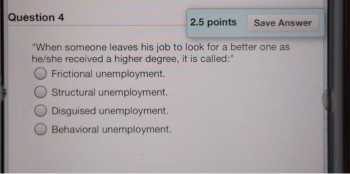 Solved Question 4 2.5 points Save Answer "When someone | Chegg.com