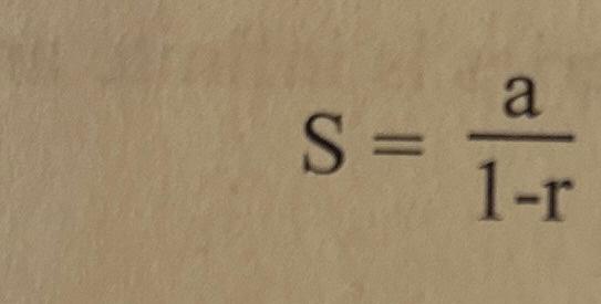 Solved 2. Use the formula for an infinite geometric series | Chegg.com