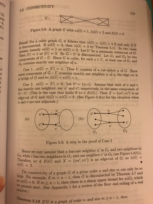 Solved 28 (a) Show that if G is a 0-regular graph, then K(G) | Chegg.com