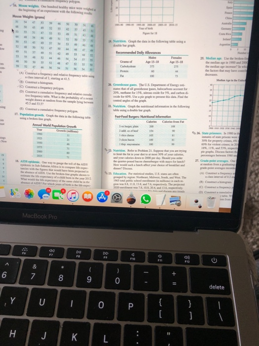Exercises 11'1 1. (A) Construct a frequency table and | Chegg.com