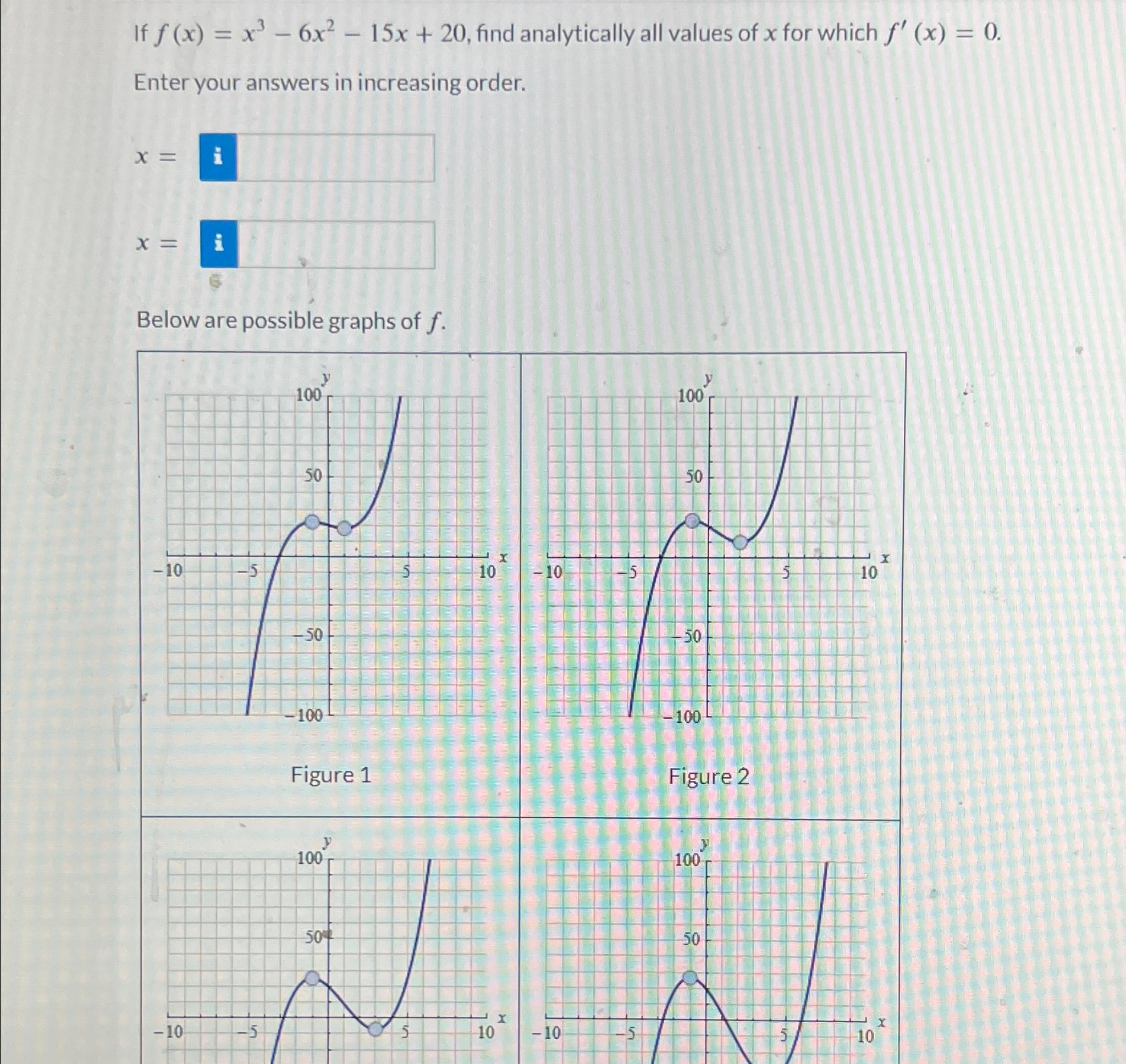 solved-if-f-x-x3-6x2-15x-20-find-analytically-all-values-chegg