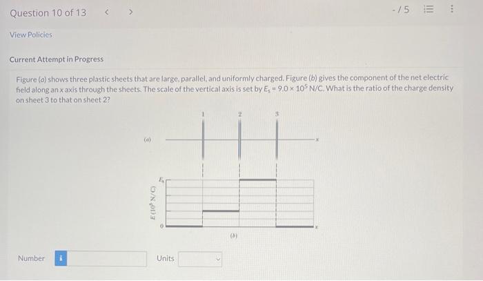 Solved In part (a) of the figure an electron is shot | Chegg.com