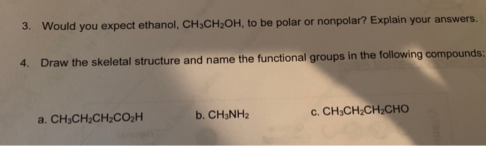 Etanol polar atau nonpolar