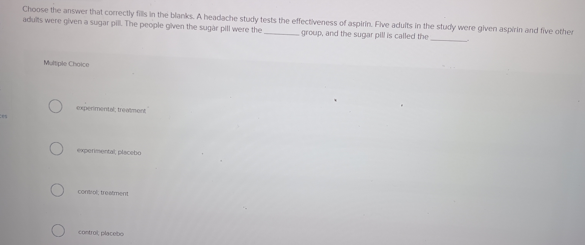 Solved Choose the answer that correctly fills in the blanks. | Chegg.com