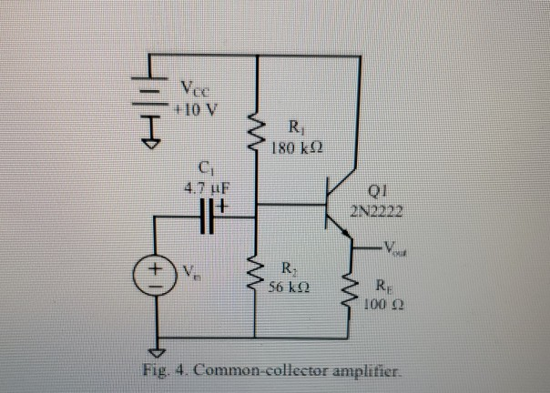 Solved 1. For the amplifier circuits in Figs. 1, 2, 3, and | Chegg.com