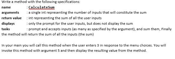 solved-write-a-method-with-the-following-specifications-chegg