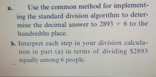 Solved a. Use the common method for implement- ing the | Chegg.com