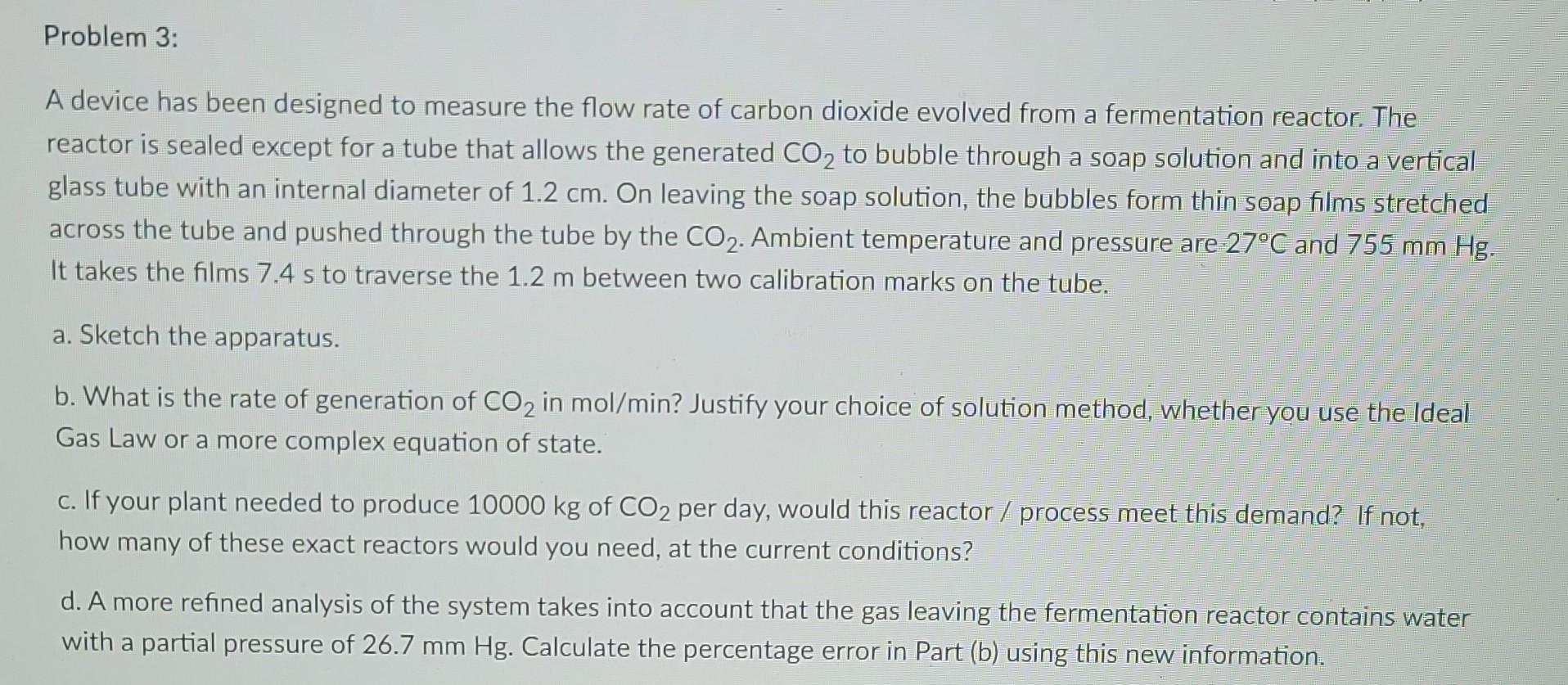 Solved A device has been designed to measure the flow rate | Chegg.com