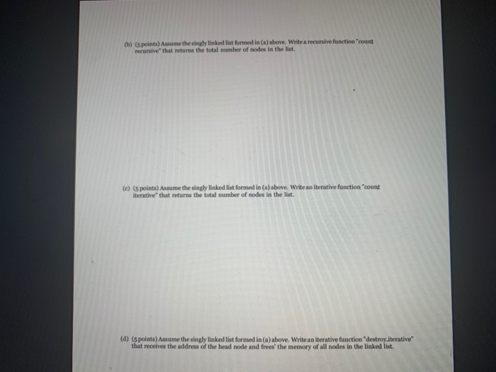  a 10 points please complete the following chegg