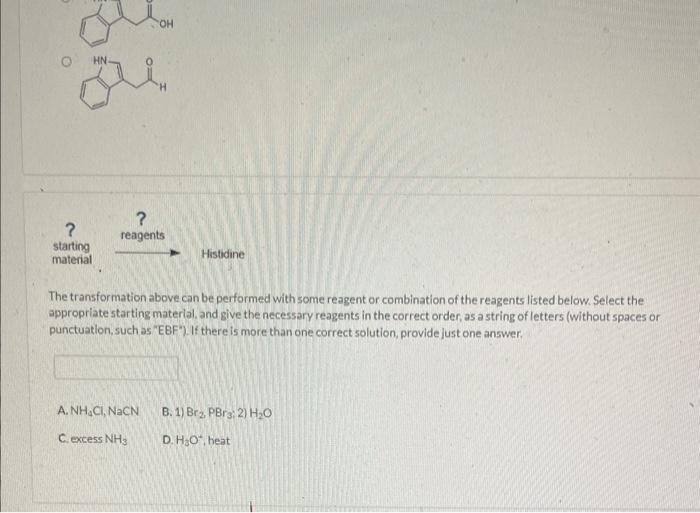 The transformation above can be performed with some reagent or combination of the reagents listed below. Select the appropria