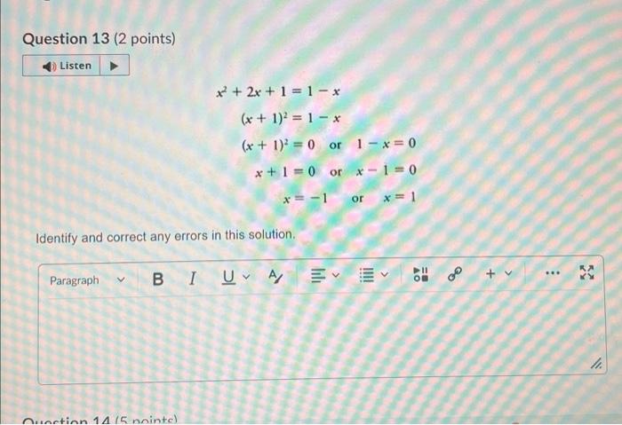 Solved Can I please get help her on question #13, #14, #15, | Chegg.com