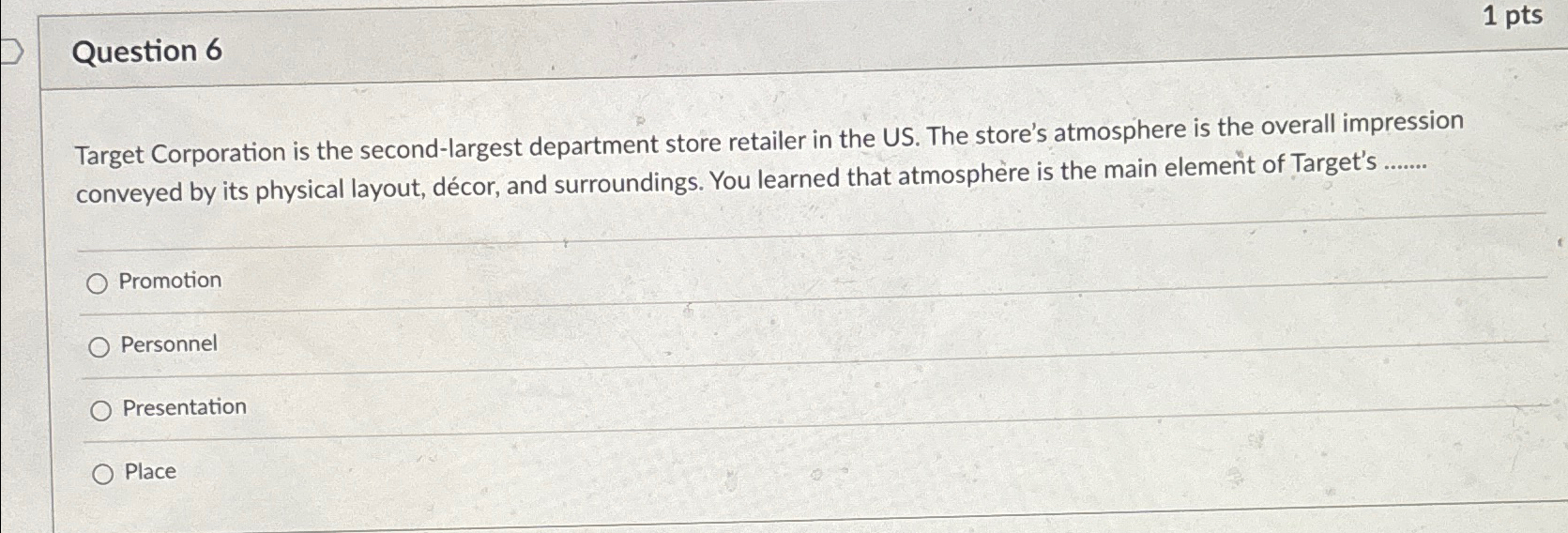 Solved Question 6Target Corporation is the second-largest | Chegg.com