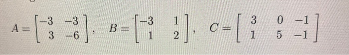 Solved 6. Create a big matrix with submatrices: The | Chegg.com