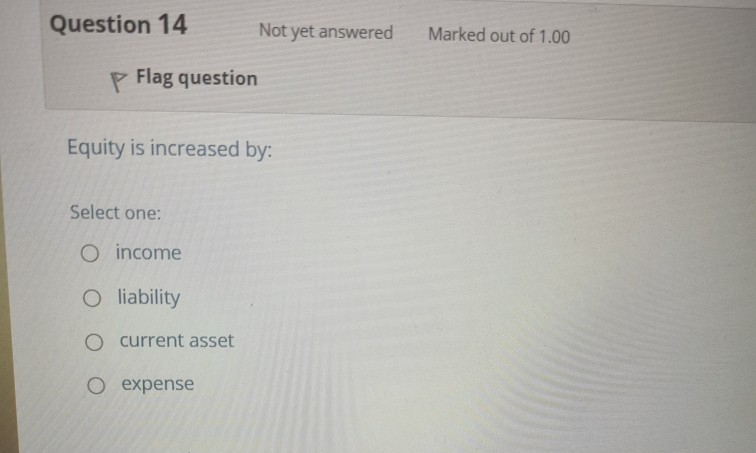 Solved Question 12 Not yet answered Marked out of 1.00 P | Chegg.com