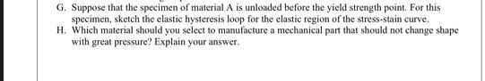 Solved Task (3) you are asked to perform tensile test on | Chegg.com