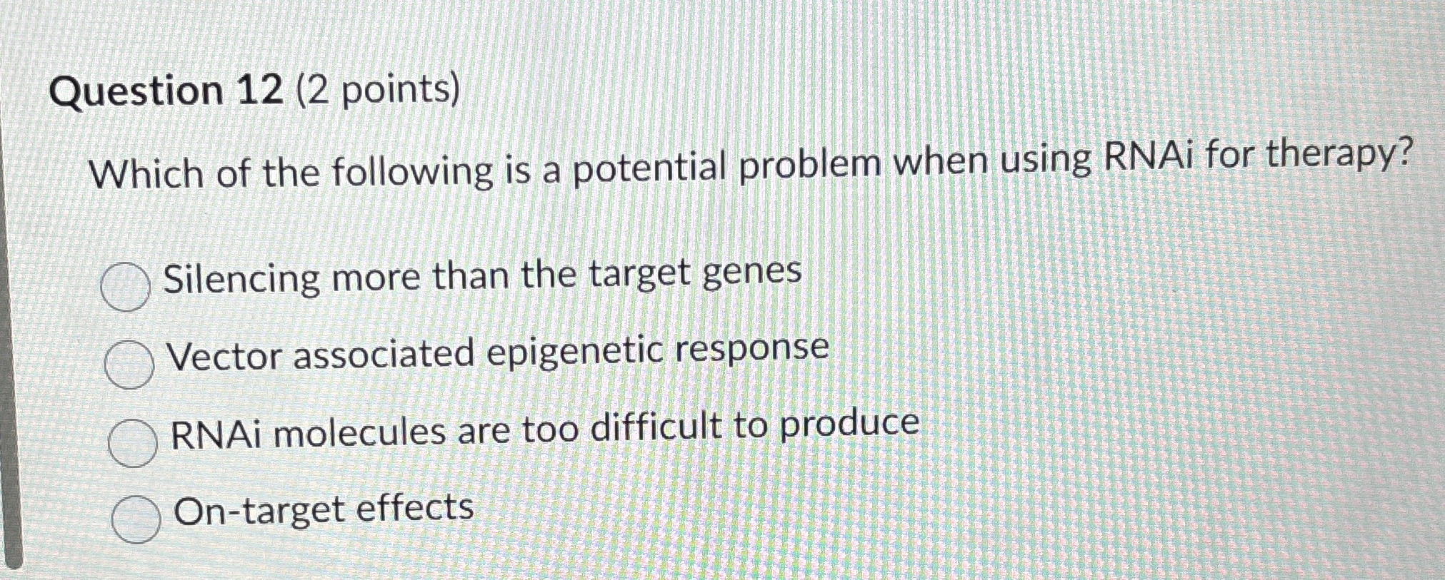 Solved Question 12 (2 ﻿points)Which of the following is a | Chegg.com
