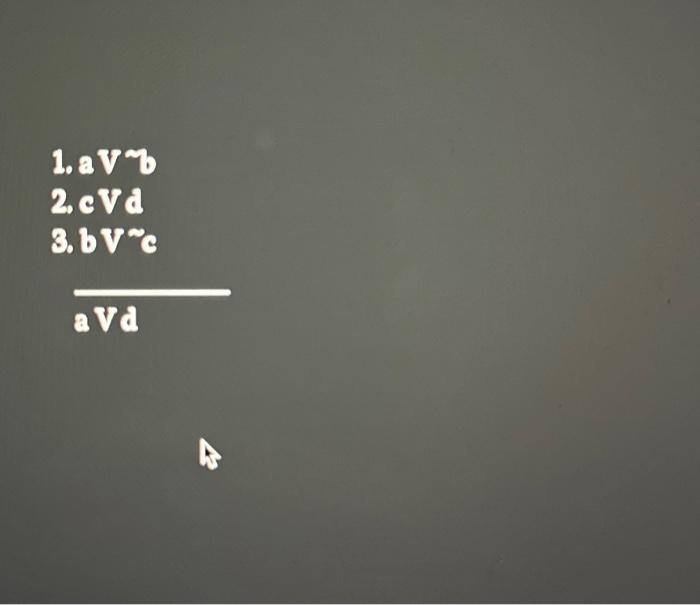 1.aV∼2,aVd3.bV∼c aVd | Chegg.com