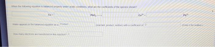 Solved When the foowing equation is based properly under | Chegg.com
