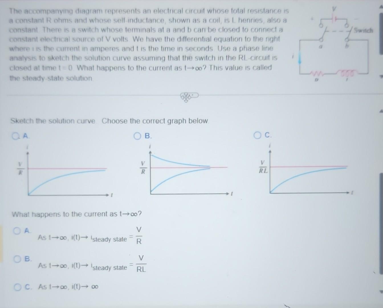 Solved The accompanying diagram represents an electrical | Chegg.com