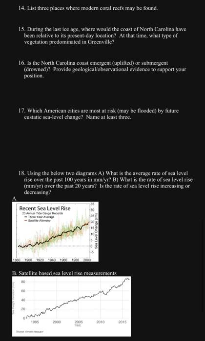 Solved 1. Ocean basins are underlain by crust composed of | Chegg.com