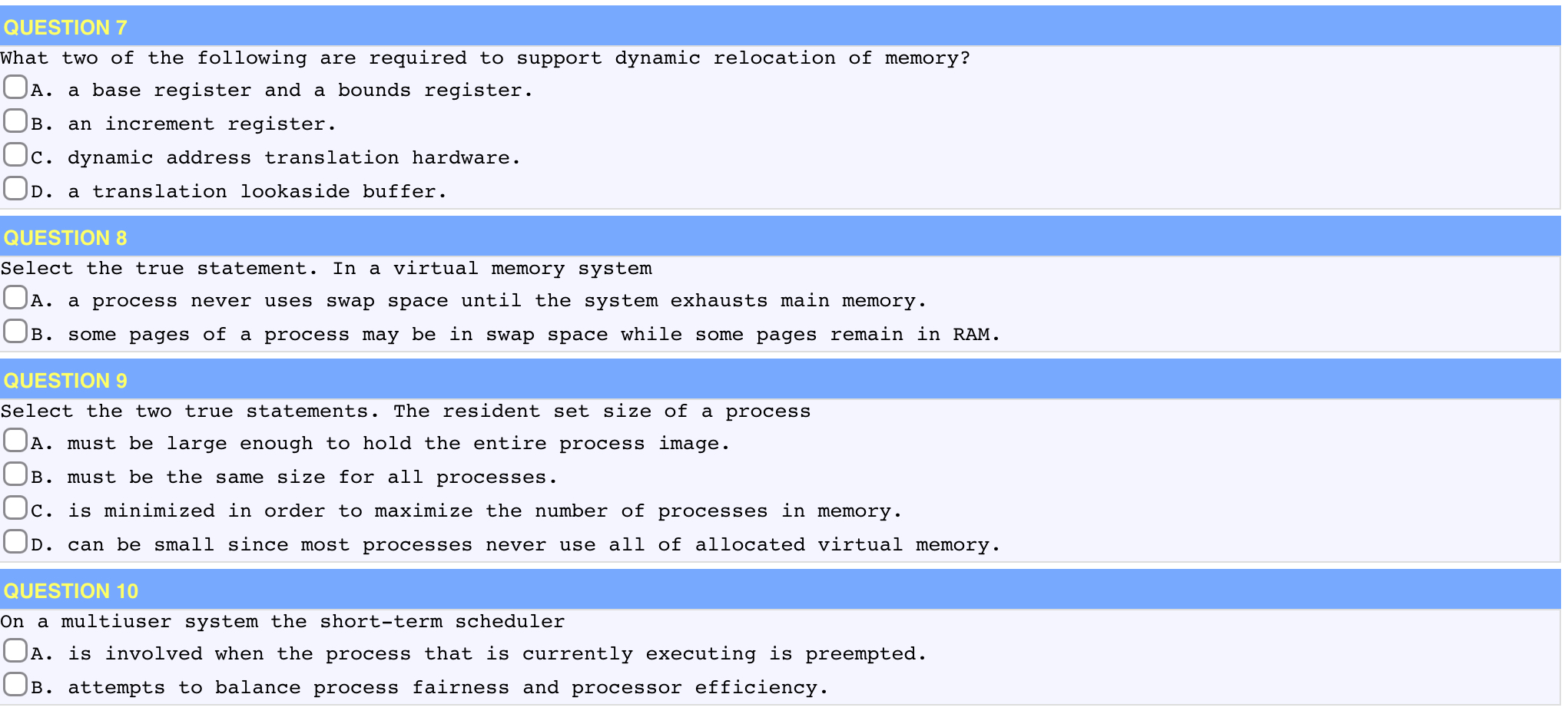 Solved QUESTION 7What two of the following are required to | Chegg.com