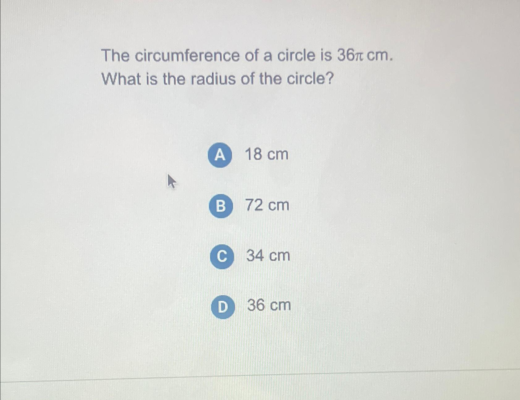 find the radius and area of circle whose circumference is 66 cm