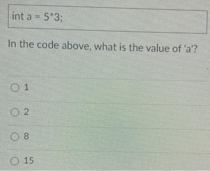 Solved What is the name of the Java arithmetic symbol above? | Chegg.com